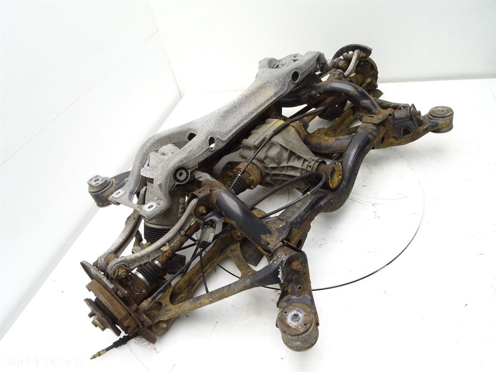 Kompletne zawieszenie dyfer dyferencjał tył 7l0500041 audi q7 4l 3.0 tdi - 3