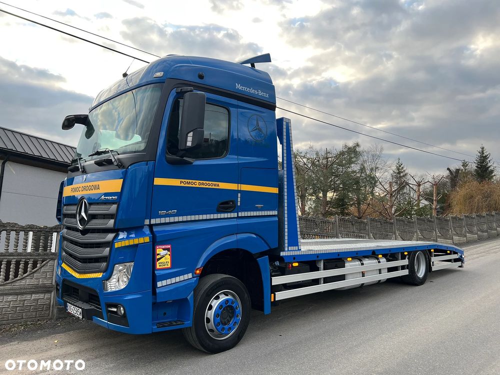 Mercedes-Benz ACTROS 1840 | MP4 | Euro 6 | 4x2 | Nowa Zabudowa | Autolaweta 7,80m | Xenon | Klimatyzacja Postojowa | z Niemiec | Pomoc Drogowa | Stan PERFEKCYJNY | - 9