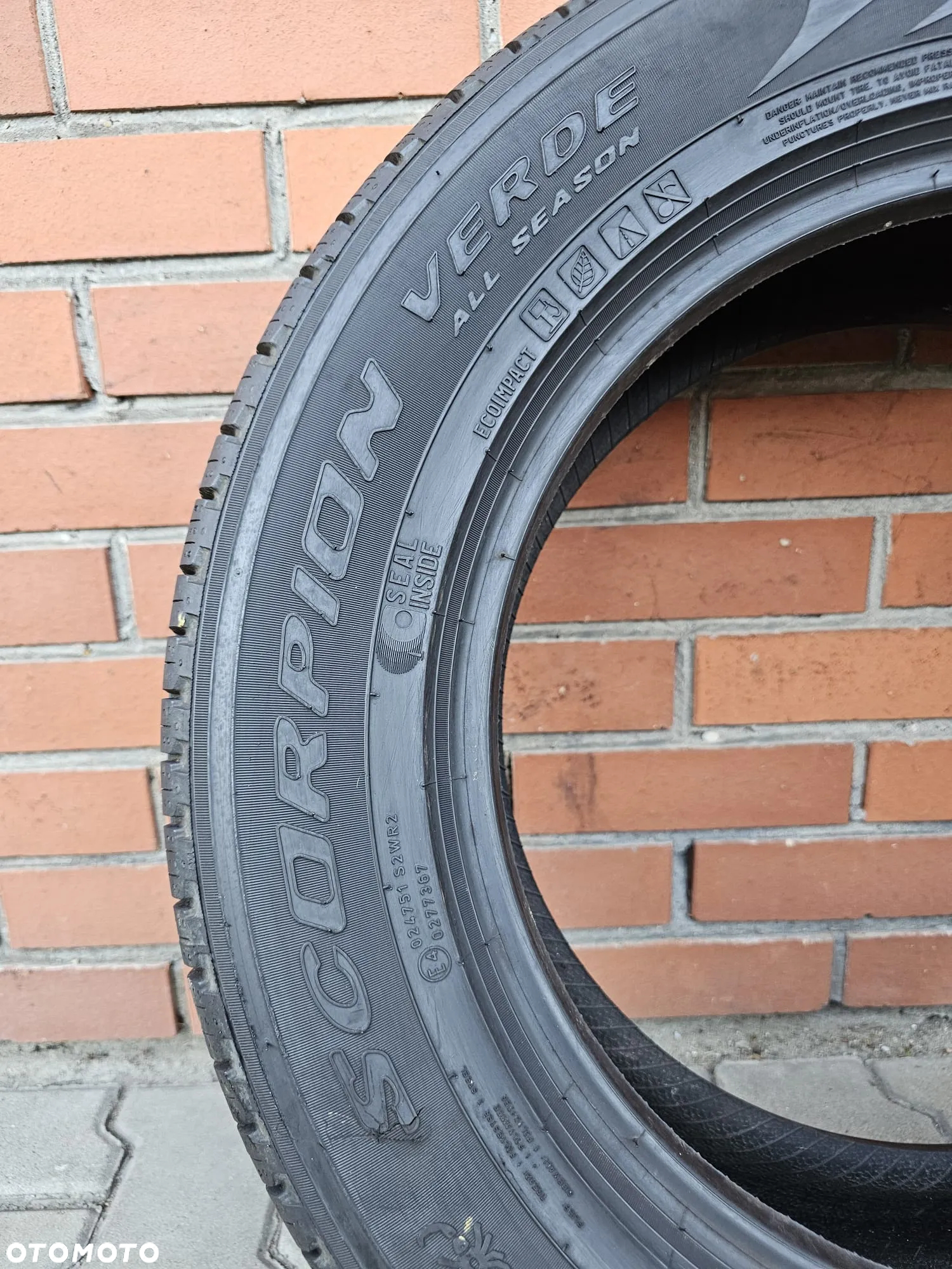 (O141) 215/65R17 99V 8mm 20r / Pirelli Scorpion Verde All Season - 6