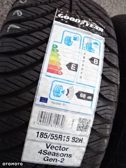185/55/R15 82H Goodyear Vector 4 seasons Gen-2 - 5