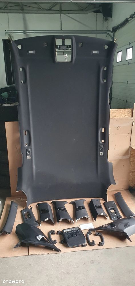 Tapicerka podsufitka sufit słupki komplet BMW X5 E70 Lift M-Pakiet Oryginał - 1