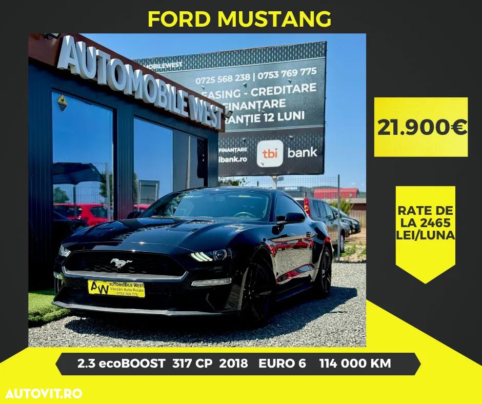 Ford Mustang 2.3 Eco Boost - 1
