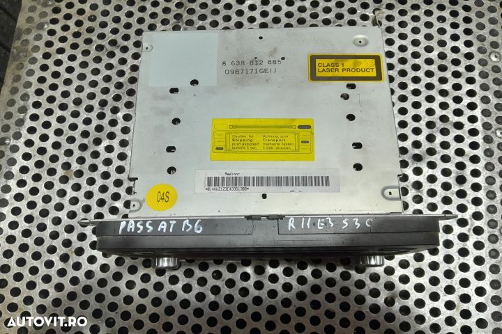 Radio cd 8638812885 8638812885 Volkswagen VW Passat B6 [2005 - 2010] - 2