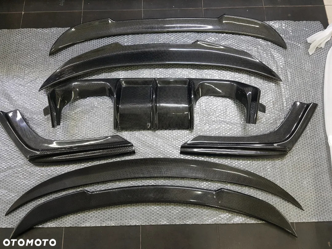 Spoiler zderzaka CS dokladka carbon bmw m4 m3 f80 - 12