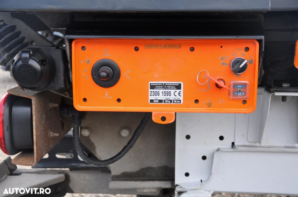 Fiat Ducato Doka 7L Prelata + Lift - 9