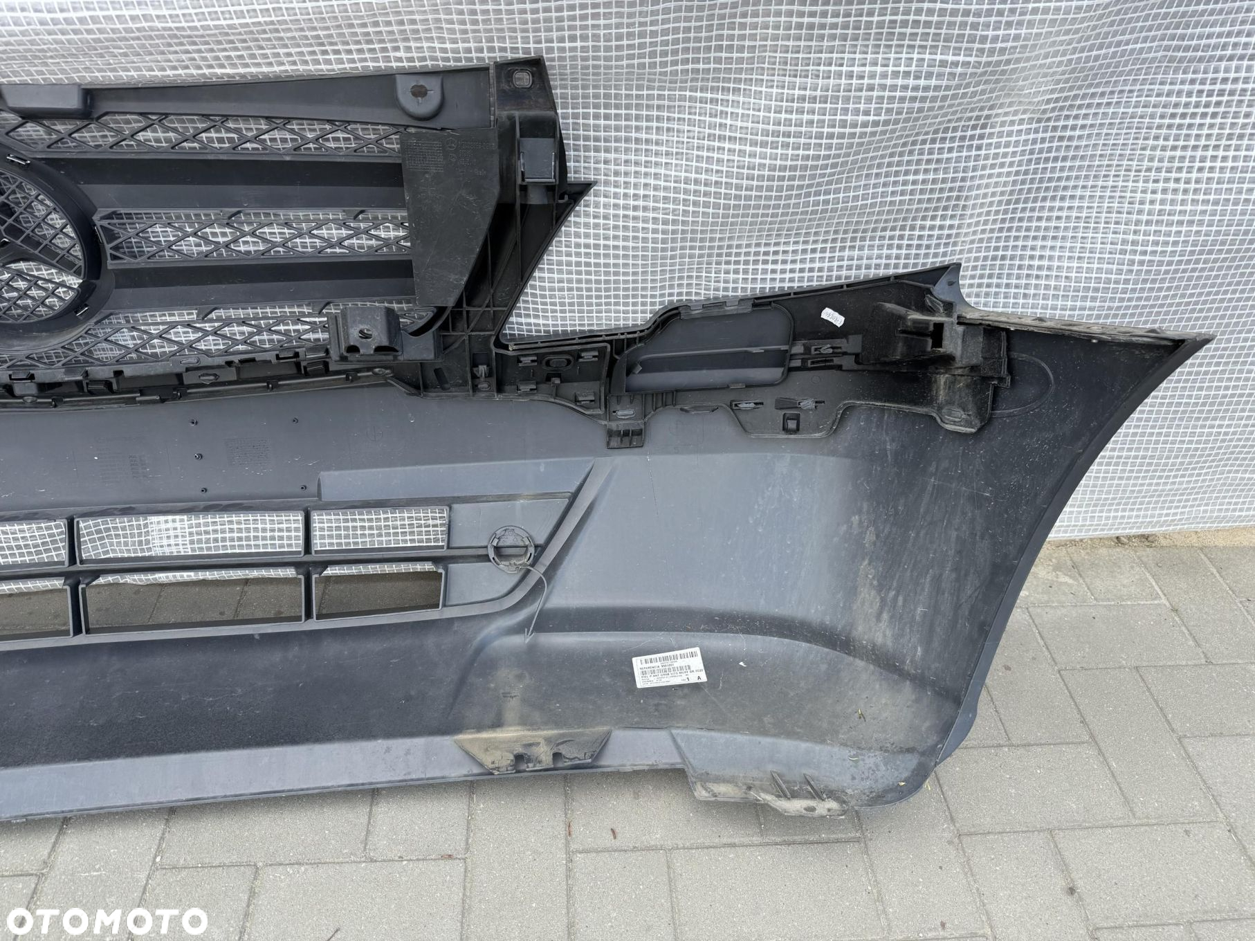 MERCEDES VITO W639 LIFT ZDERZAK PRZEDNI PRZÓD A6398806970 - 8