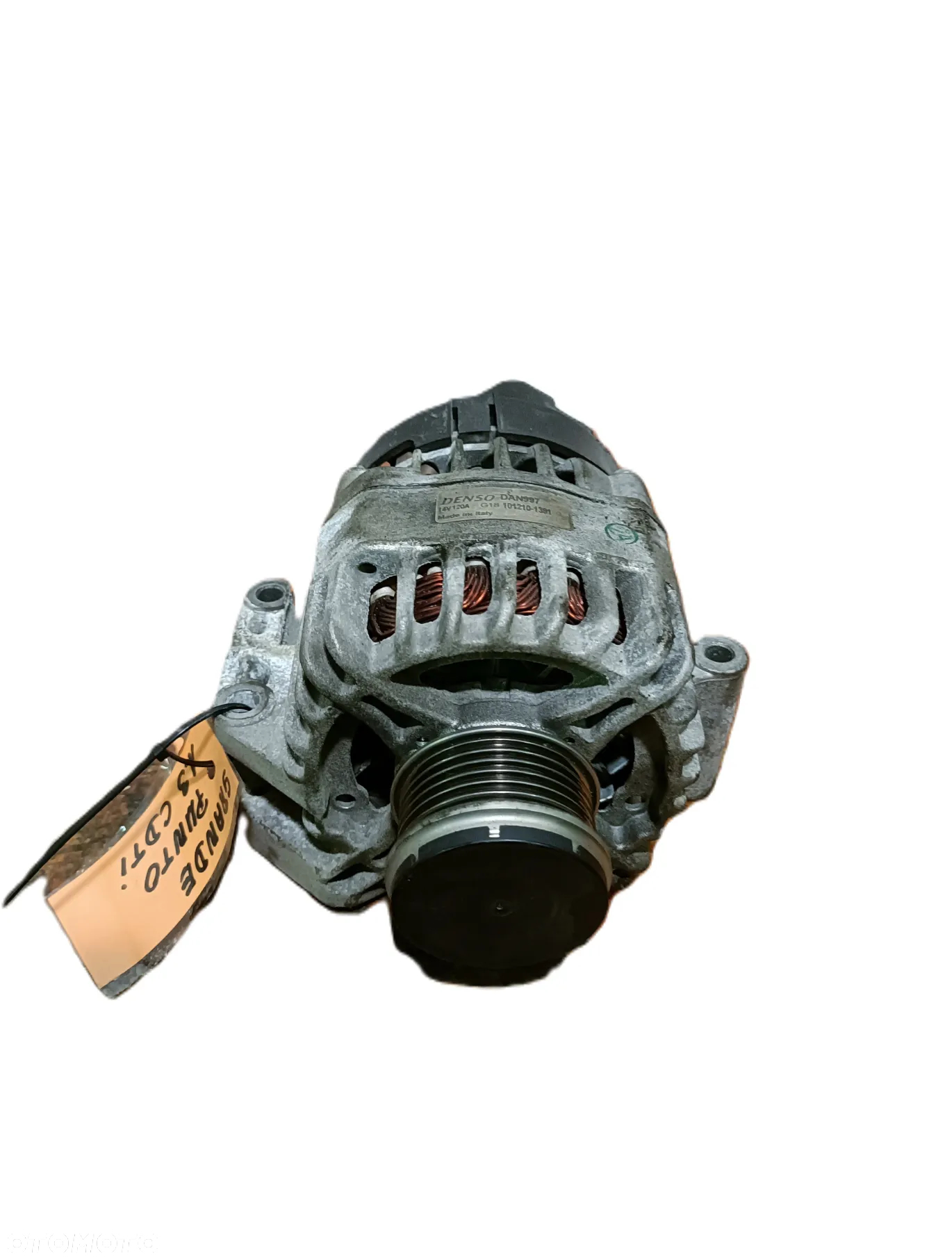 FIAT GRANDE PUNTO 05-12 1,3 CDTI ALTERNATOR DENSO 101210-1391 * - 2