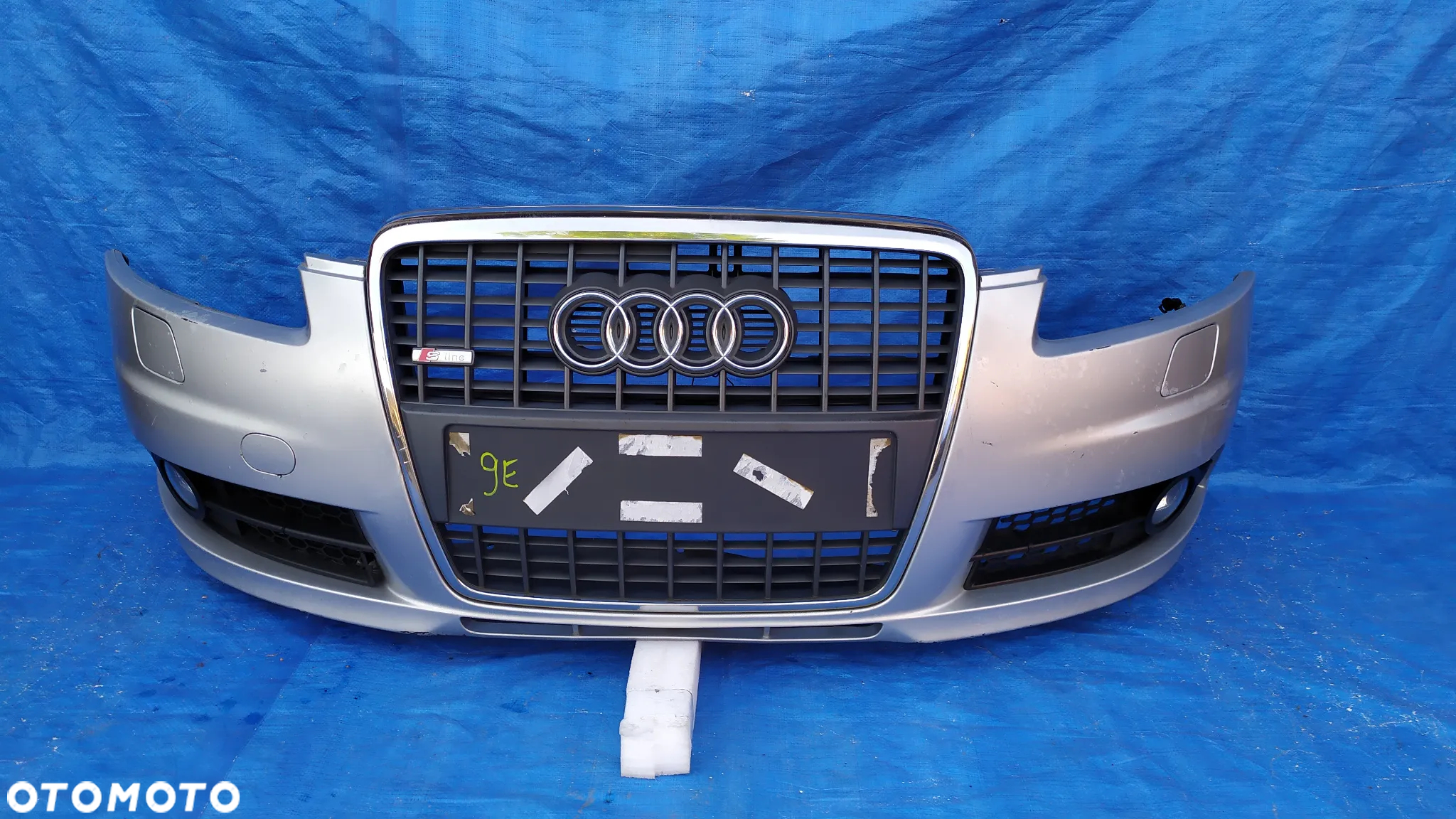 Zderzak przód przedni kompletny AUDI A6 C6 SLINE S-LINE  SPRYSKI XENON wysyłka - 3