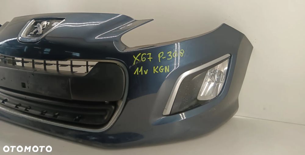 zderzak przedni grill PEUGEOT 308 LIFT 11-13 KGN - 2