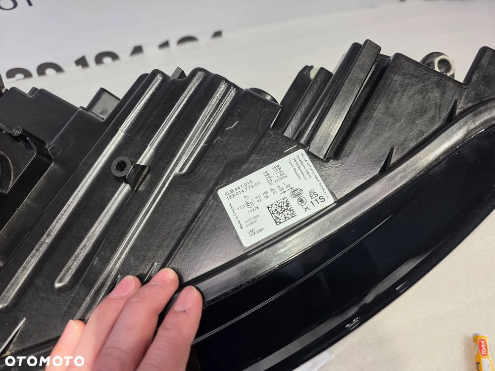 SKODA ENYAQ 5LB LEWA LAMPA FULL LED CRYSTAL LIGHTING , NR 5LB941015 , NR AUKCJI LPP230 - 12