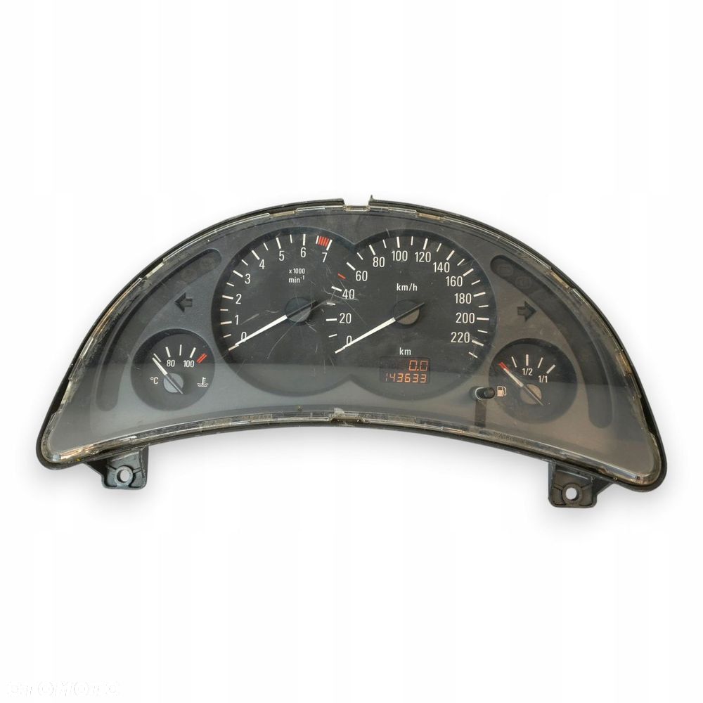 LICZNIK ZEGARY 09166814 FL Opel Corsa C 1.0 12V Benzyna 143 633km europa - 1