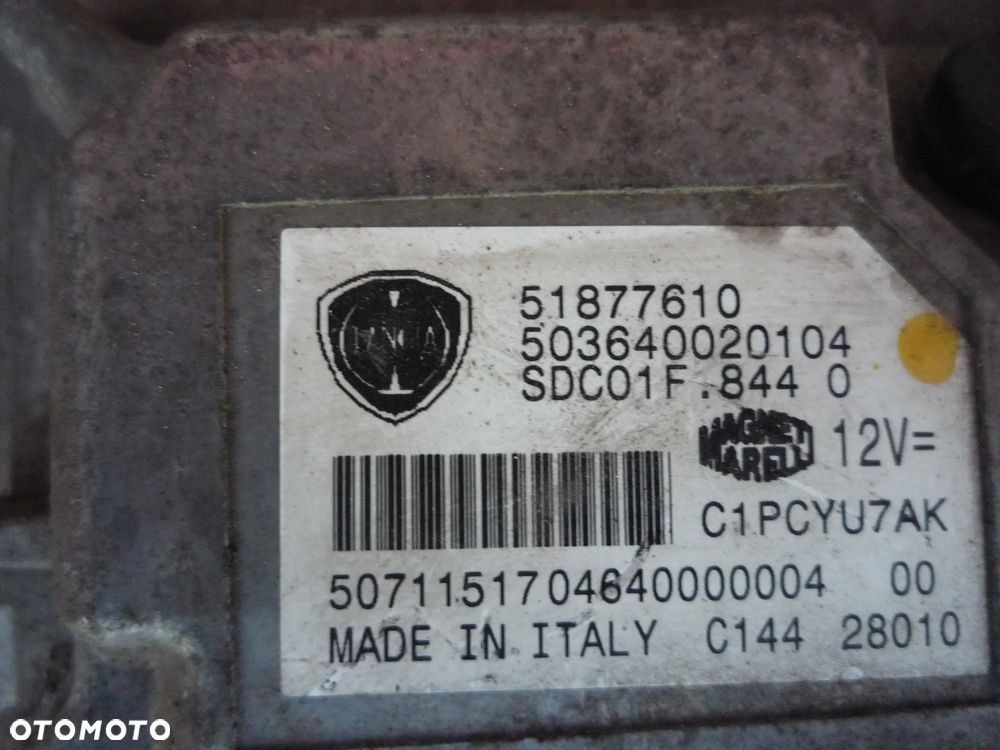 LANCIA DELTA III MODUŁ STEROWNIK PARKOWANIA 51877610 - 2