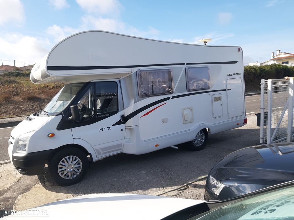 Ford Transit 2.2 TDCI - ROLLER TEAM ZEFIRO 291 TL - 4 LUGARES - 6 DORMIDAS - 7