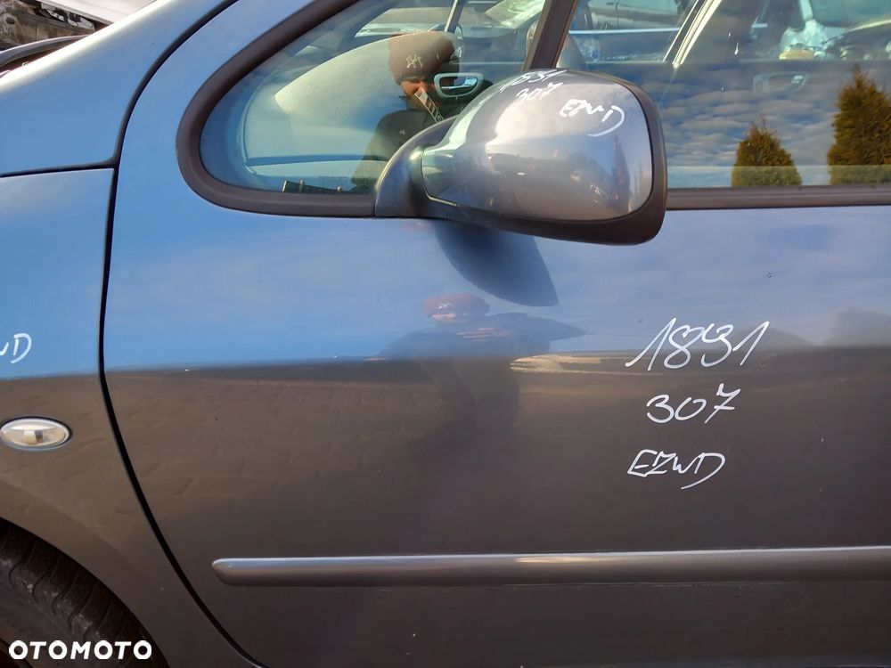 PEUGEOT 307 SW DRZWI LEWE PRZEDNIE LEWY PRZÓD KOLOR: EZWD - 2