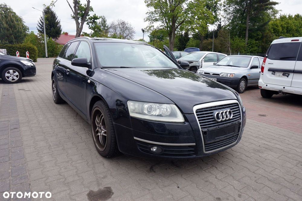 AUDI A6 C6 KOMBI 2005 LZ9Y 2.4 V6 BDW 175KM HSX CZARNY na części - 6