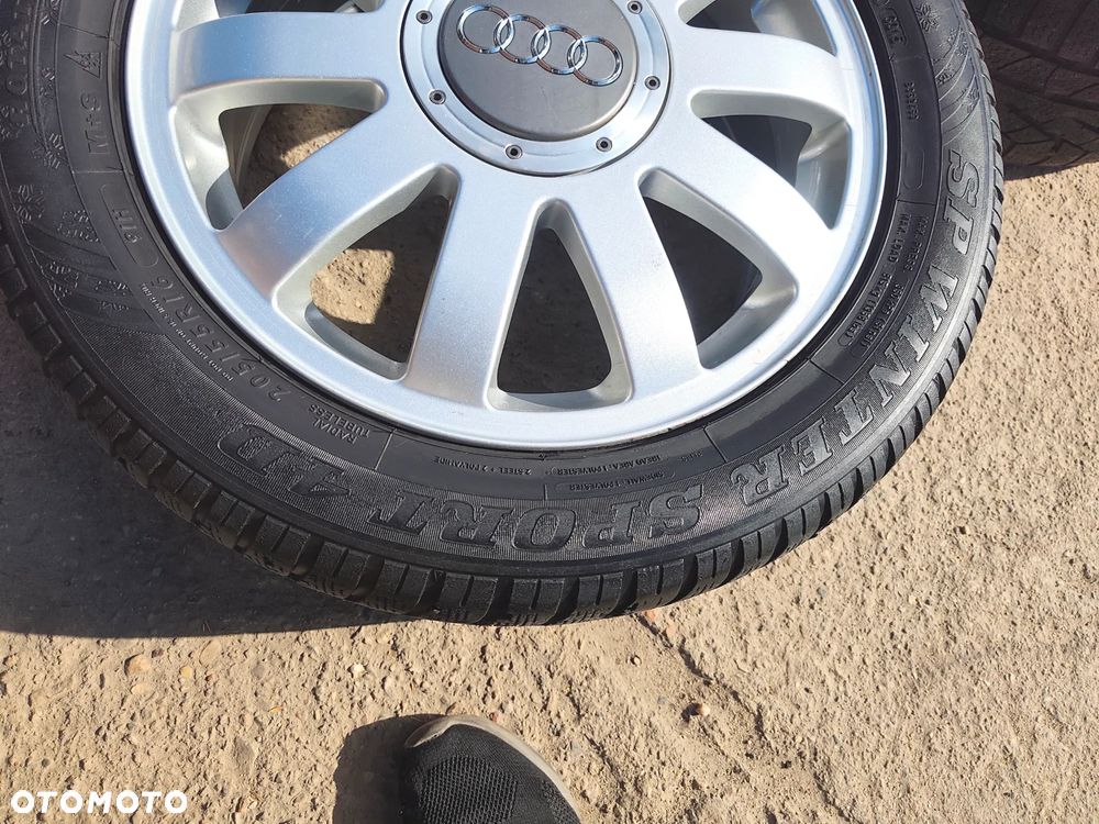205/55R16 91H Opony Zimowe Zima DUNLOP SP WINTER SPORT 4D PIRELLI SOTTOZERO WINTER 210 4,5mm Legnica ALU-RAD 205/55 - 14