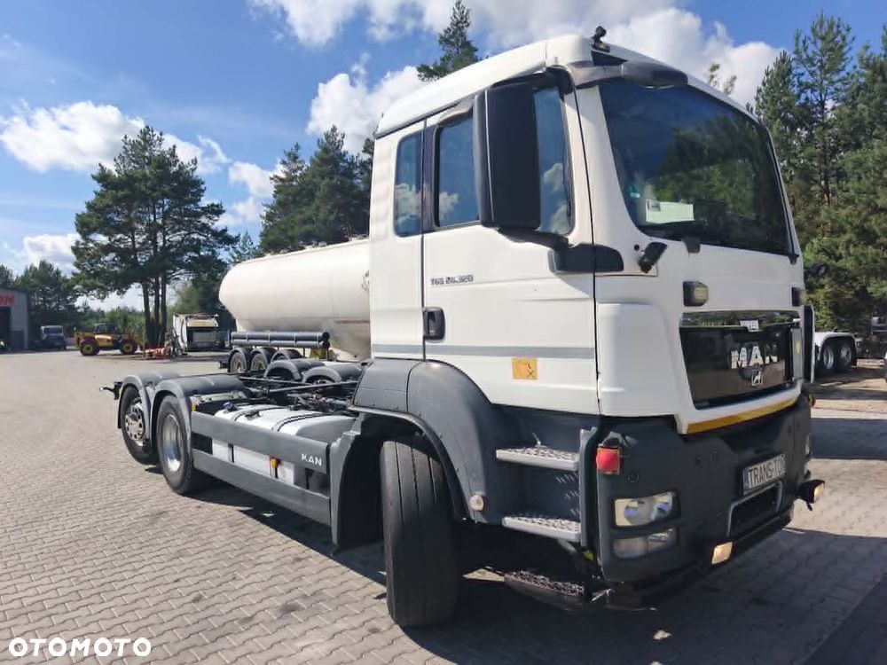 MAN TGS 26.320 6x2 do zabudowy 2012r rozstaw osi 3,9 rama 5,9m - 10