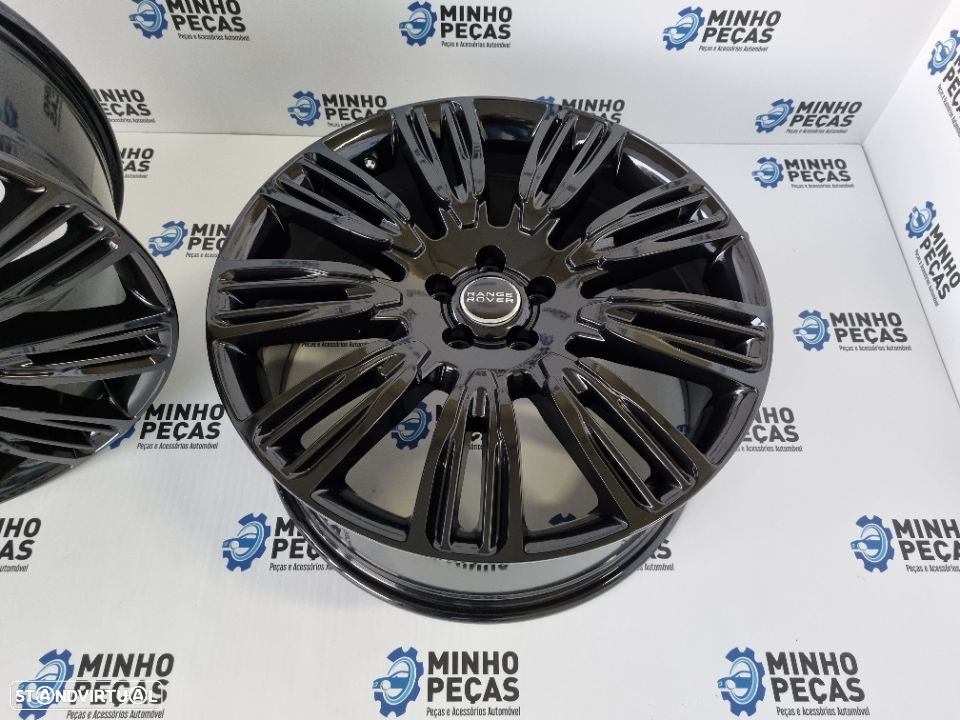 Jantes Range Rover Velar em 20 Preto Brilho - 7