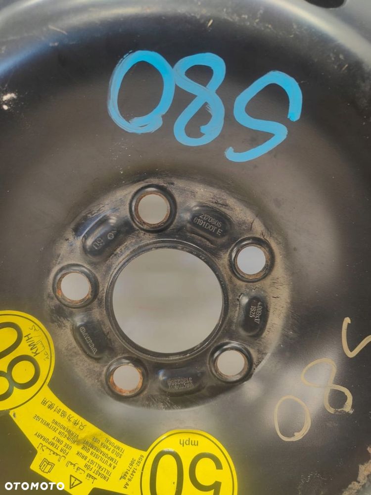 Volvo s80 II v70 III KOŁO ZAPASOWE DOJAZDOWE continental 125/80 r17 2170805 - 3