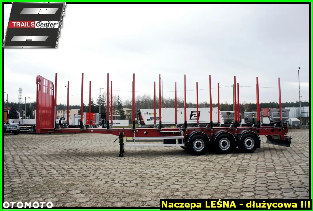 Inny 13,20 m naczepa LEŚNA do drewna kłonice U - NOWOŚĆ !!! - 9