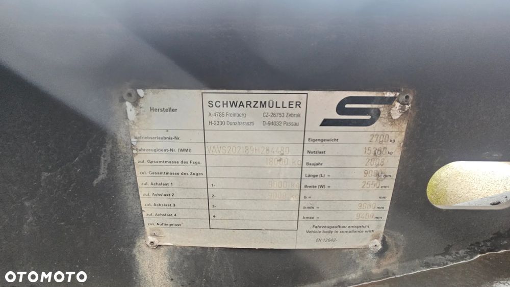 Schwarzmuller 2-osiowy BDF - S202 - 6