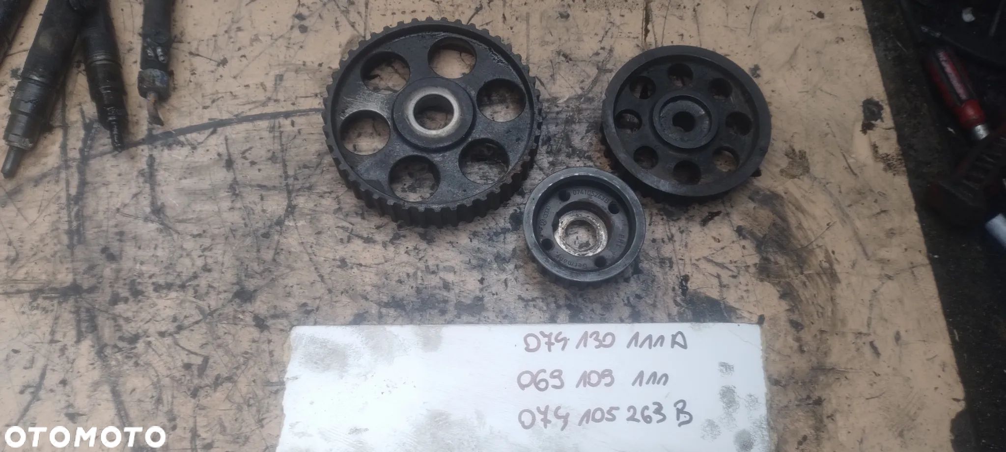 VOLVO V70 2,5TDI 1J vw LT T4 Transporter koło rozrządu 07413011a 074105263B 069109111 - 1
