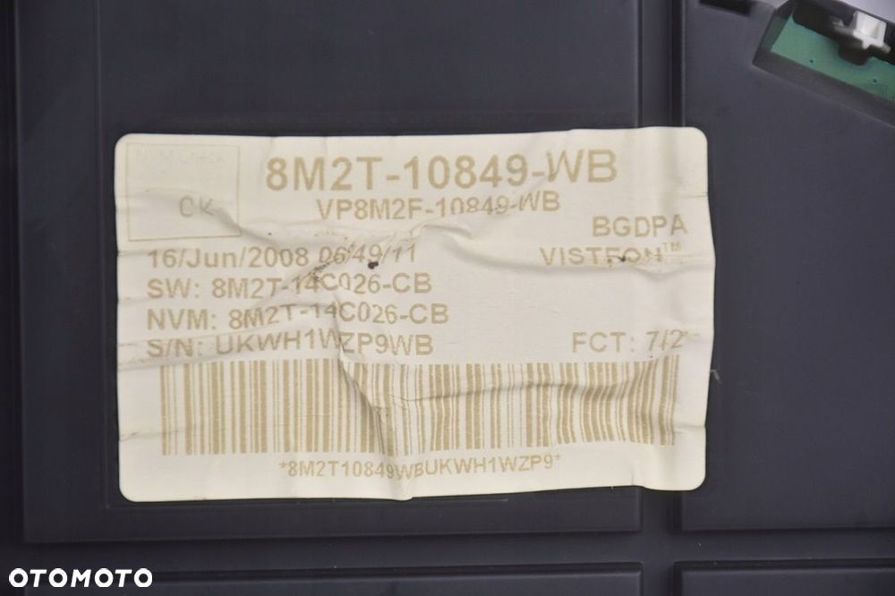 licznik ford * mondeo mk4 s-max mk1 galaxy mk3 uk 8m2t-10849-wb - 4