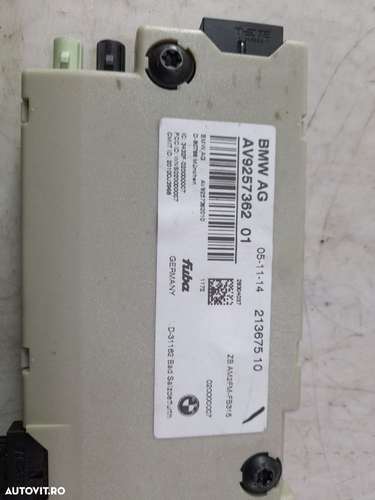 Modul amplificator antena AV925736201 BMW Seria 5 F07/F10/F11 [faceli - 4