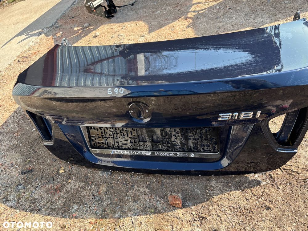 BMW 3 E90 Sedan klapa tylna A35/5 MONACOBLAU METALLIC - 1