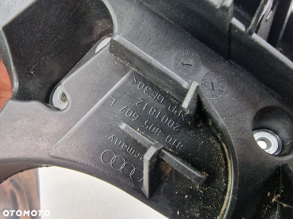 AUDI A5 8T0 07-11 LEWY NOWE KOMPLETNE ŚLIZGI POD LAMPE , NR 8T0805607L + 8T0941453A ( 89392979 ) , NR AUKCJI GL801 - 12