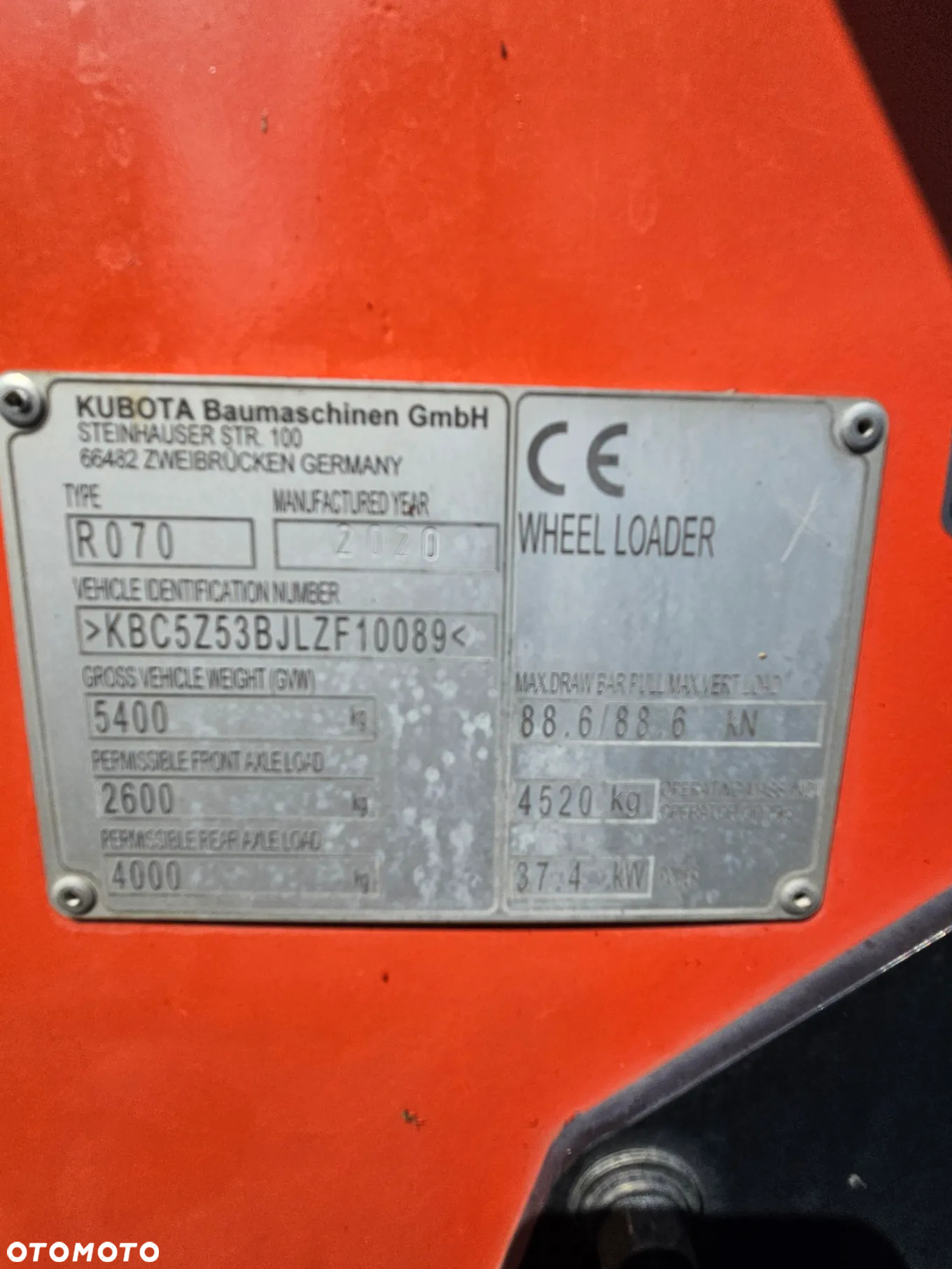 Kubota R070 R065 R060 - 18