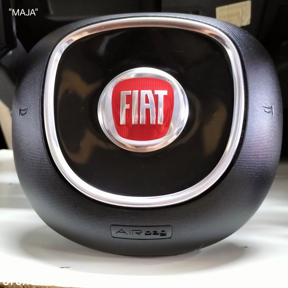 FIAT 500L KOMPELT PODUSZEK DESKA KONSOLA AIRBAG KIEROWCA PASAŻER ORYGINAŁ DEMONTAŻ - 12