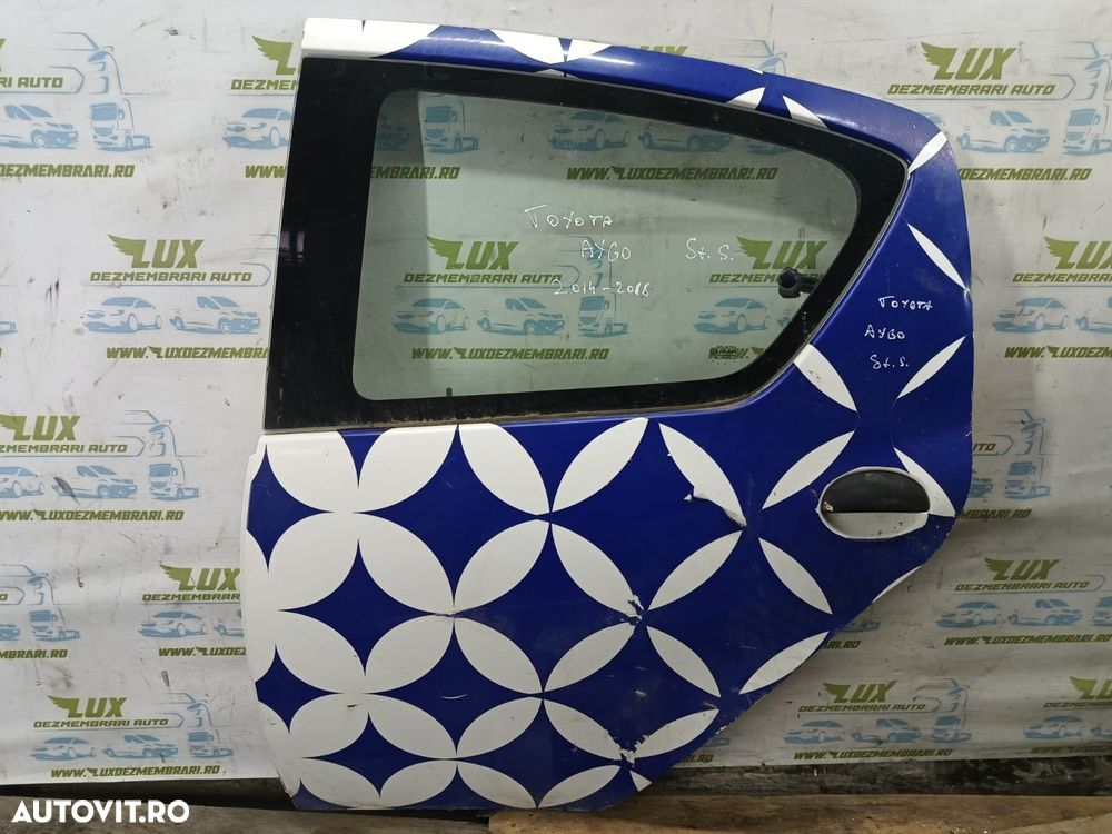 Usa portiera stanga spate Toyota Aygo 2 [2014 - 2020] - 1