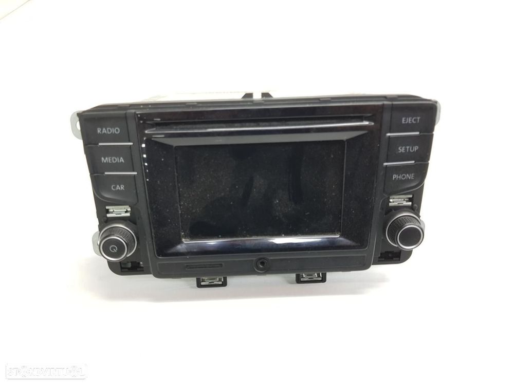 SISTEMA DE ÁUDIO RÁDIO CD VOLKSWAGEN POLO V 6C1 - 1