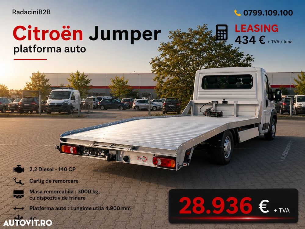 Citroën Jumper paltforma auto - 2