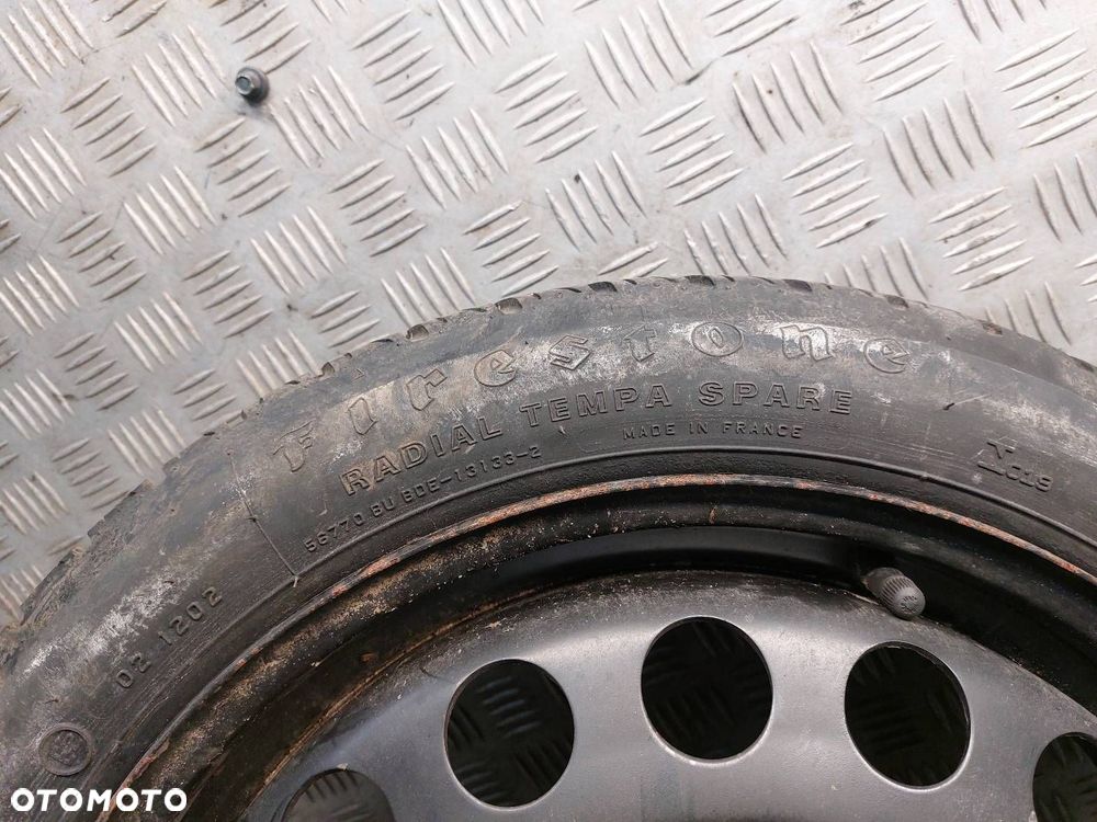 KOŁO DOJAZDOWE DOJAZDÓWKA OPEL 2160115 5x110 115/70R16 FIRESTONE 2002R - 4