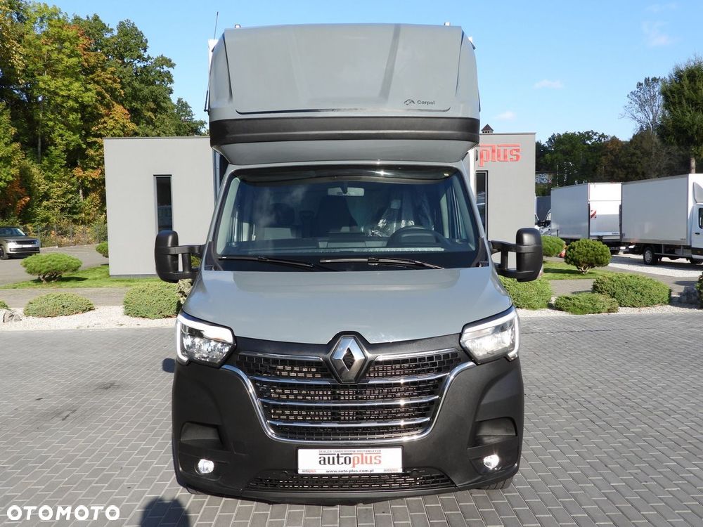 Renault MASTER PLANDEKA 10 PALET WEBASTO TEMPOMAT LEDY PNEUMATYKA KLIMATYZACJA  165KM - 6