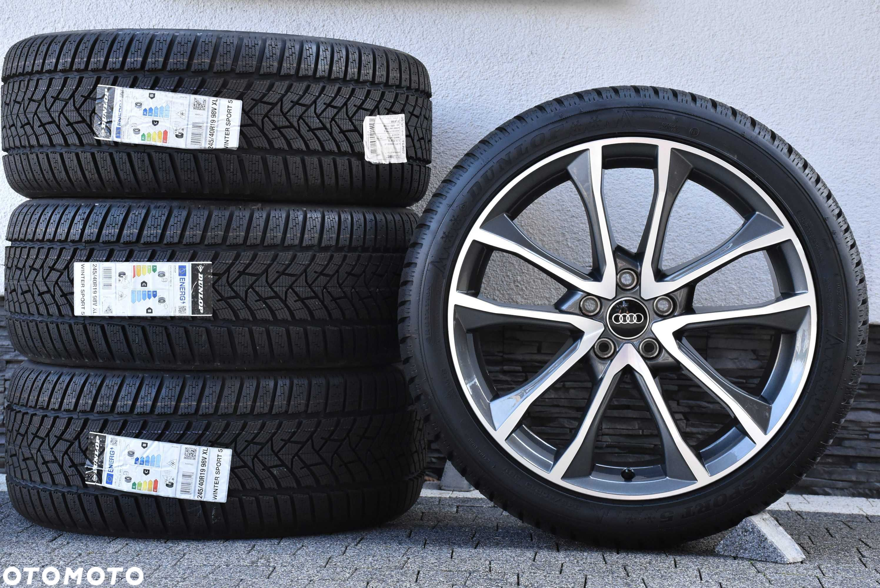 Nowe felgi OEM Audi A4 B9 S4 A6 C8 S6 C9 A5 S5 B10 8B3 Q5 SQ5 19" - 3