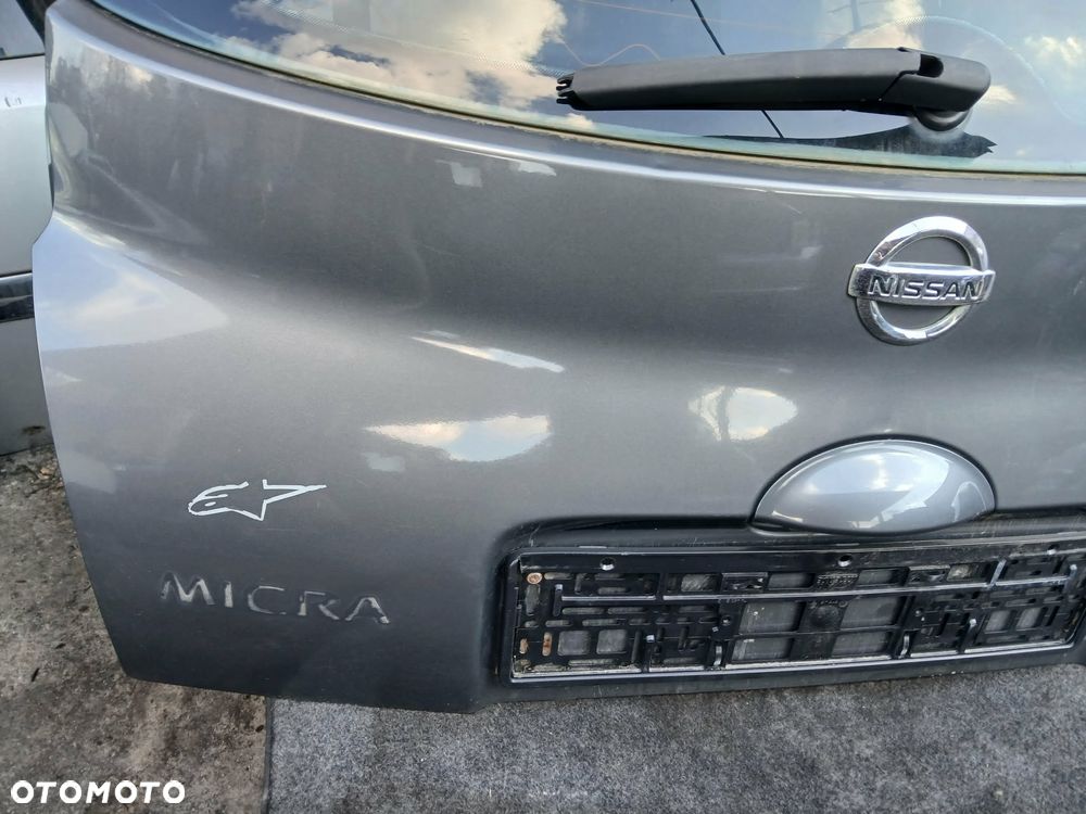 Nissan Micra K12 klapa bagażnika kod lakieru TRIM KY5G - 2