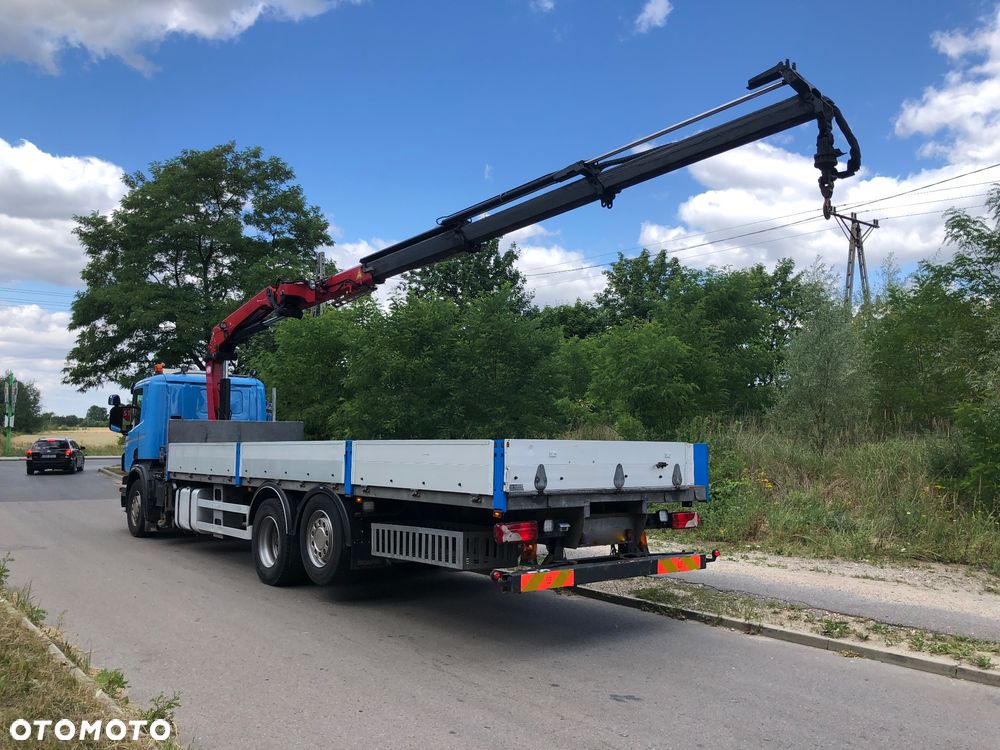 Scania P 280  HDS HMF 1720 K 3  DL. 8.2m do przewozu długich ładunków - 4