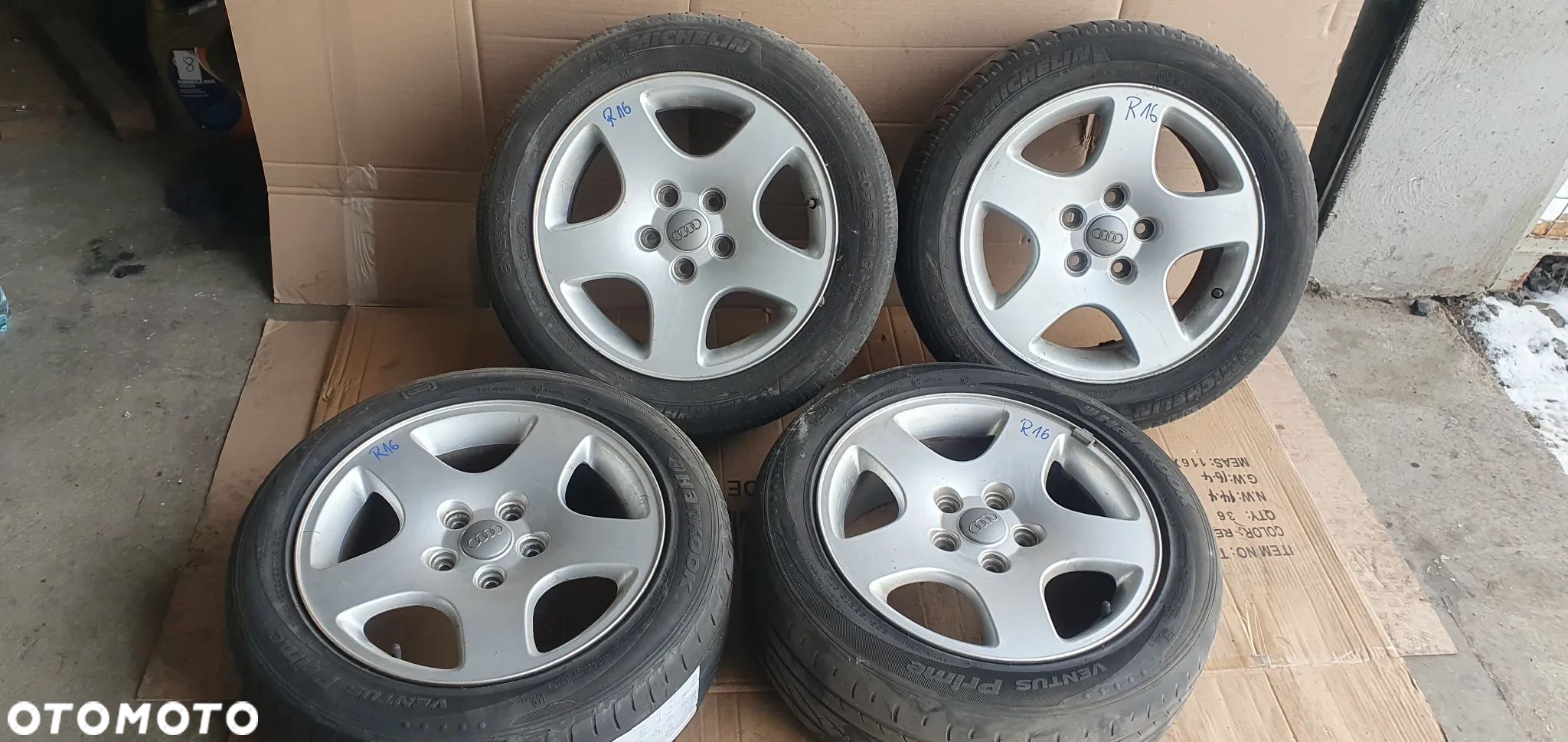 Alufelgi Felgi Alusy Audi A4 B5 A6 C5 5x112 16' 7J ET45 8D0601025C - 1