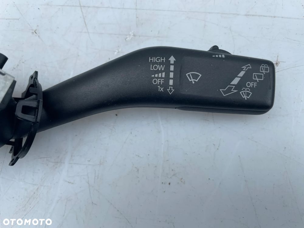 Przełącznik wycieraczek manetka vw Golf V Skoda Octavia II Audi A3 8P 1K0953519H - 3