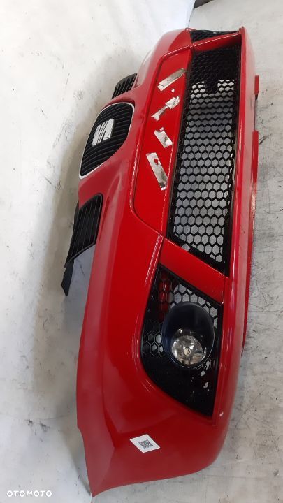 * ZDERZAK PRZÓD PRZEDNI SEAT IBIZA 6L FR LIFT FR SPORT LS3H CZERWONY HALOGENY - 4