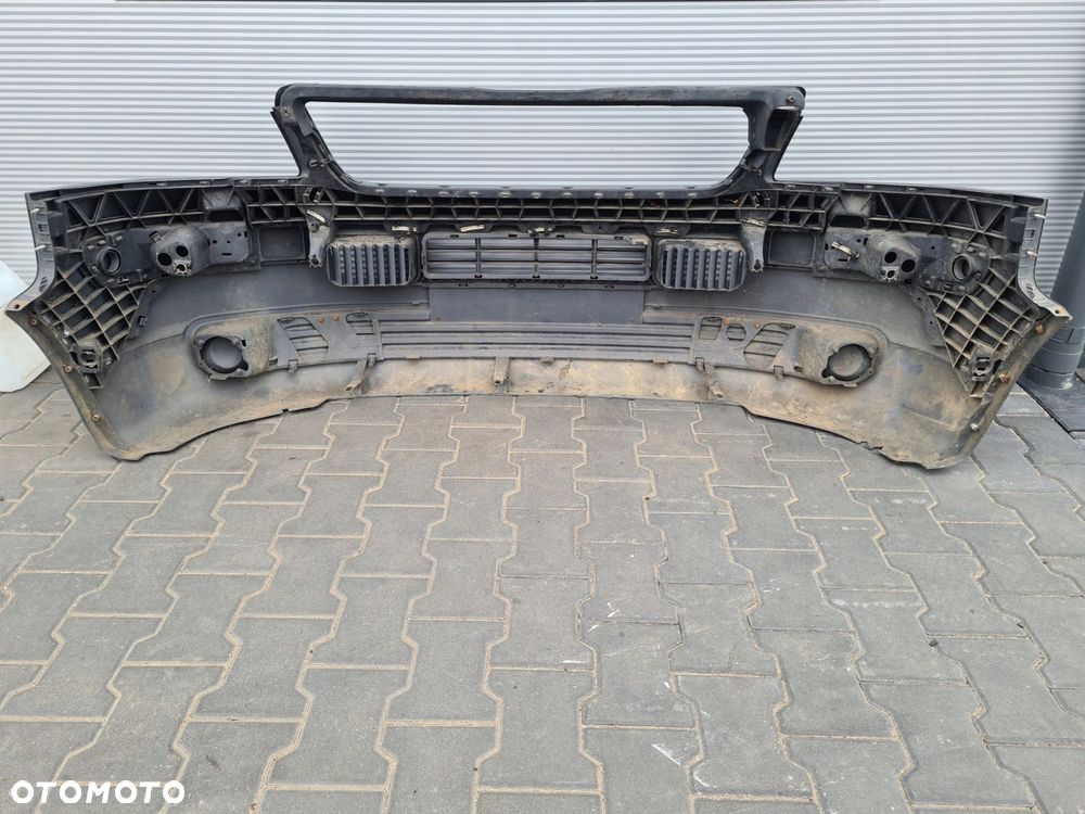 VW T5 TRANSPORTER zderzak przód czarny STRUKTURA - 4