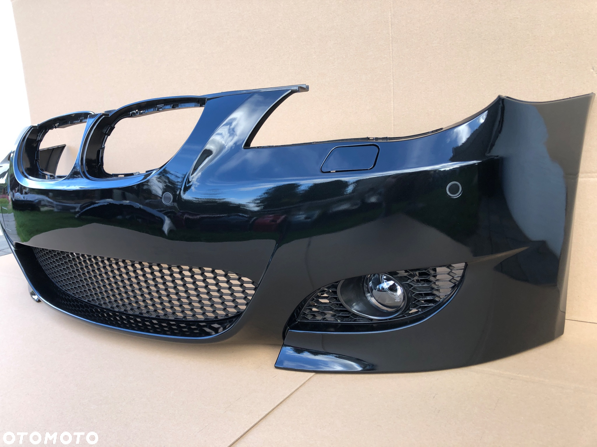 ZDERZAK BMW E60 M5 M PAKIET PRZÓD PDC BLACK SAPHIRE - 11