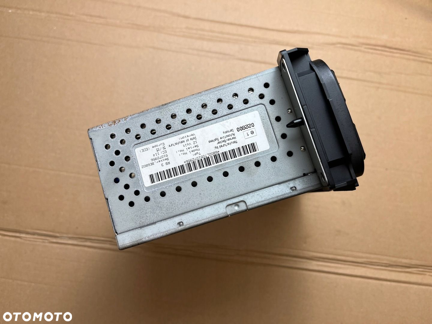 jeep grand cherokee WJ radio navi becker BE6802 - 8