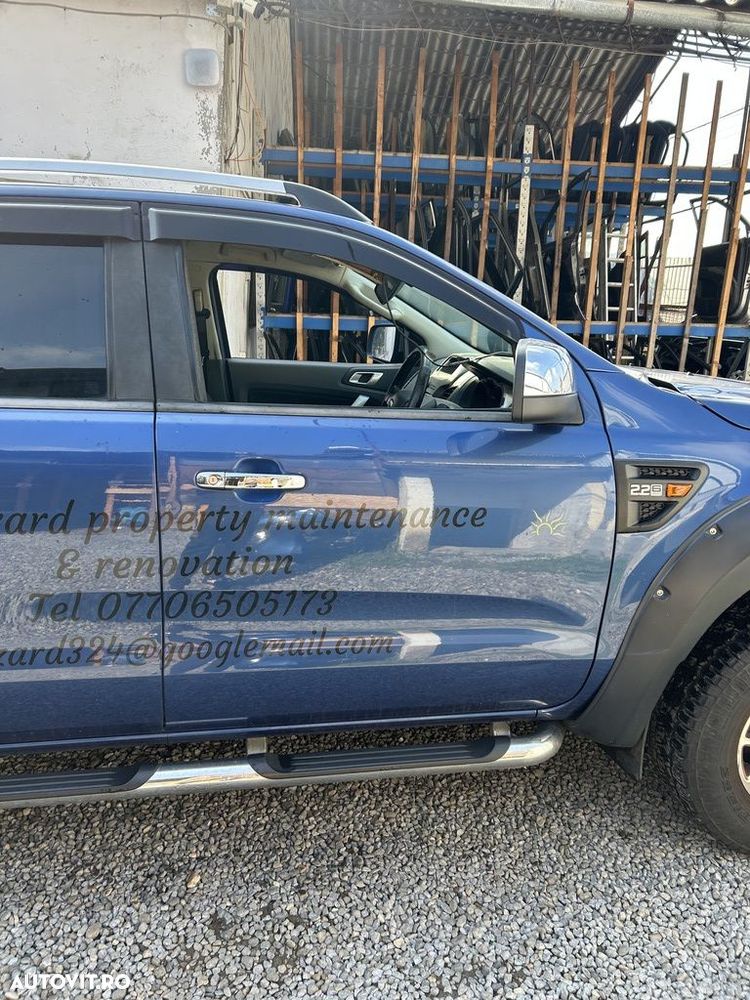 Usa Dreapta Fata Ford Ranger III 2011 - 2015 SUV 4 Usi ALBASTRU (1329) - 1