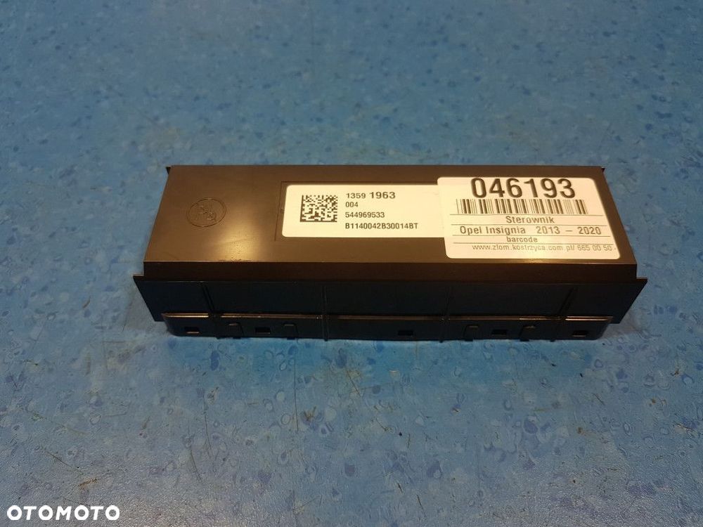 OPEL INSIGNIA A LIFT MODUŁ NAWIEWU KLIMATYZACJI 13591963 - 1