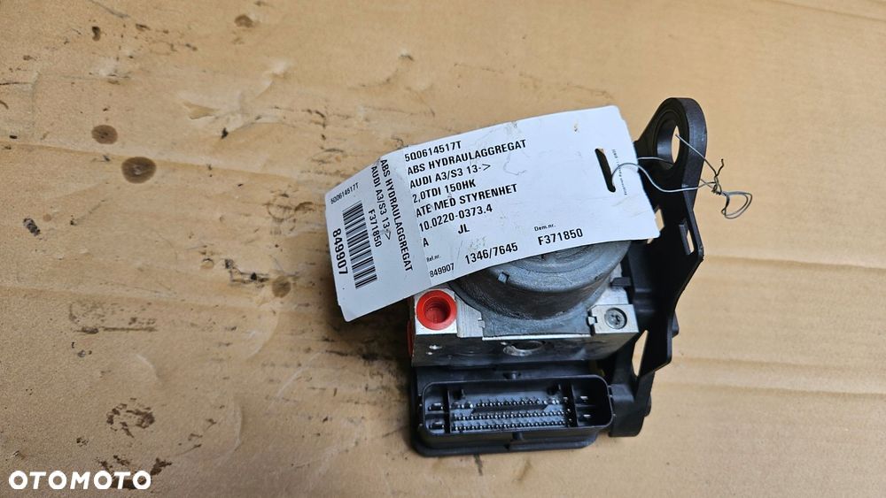 pompa hamulcowa abs 5q0907379aa 5q0614517t audi a3 2013- nr 371850 - 1