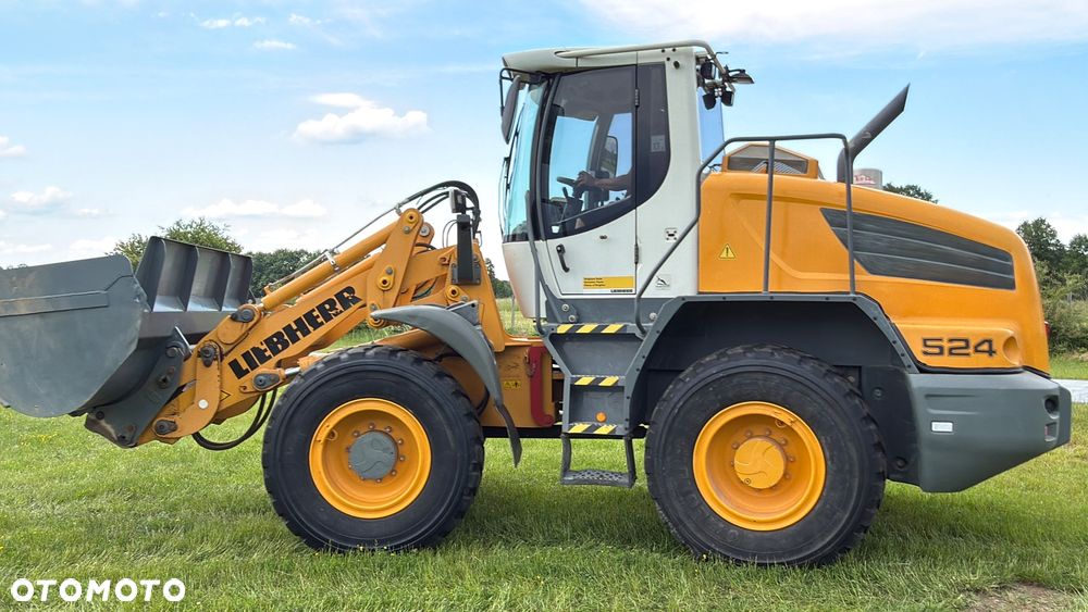 Liebherr Ładowarka Liebherr L524 KLIMA łyżka2,5m3+widły bezAdblue i Dpf szybkozłącze hydr. Cat Caterpillar 924K  924H  930K Volvo L60H / L70H Komatsu WA200-8 WA270-8JCB 426 427 - 15